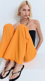 Mango trousers evans in Orange - D2