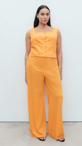 Mango trousers evans in Orange - D3