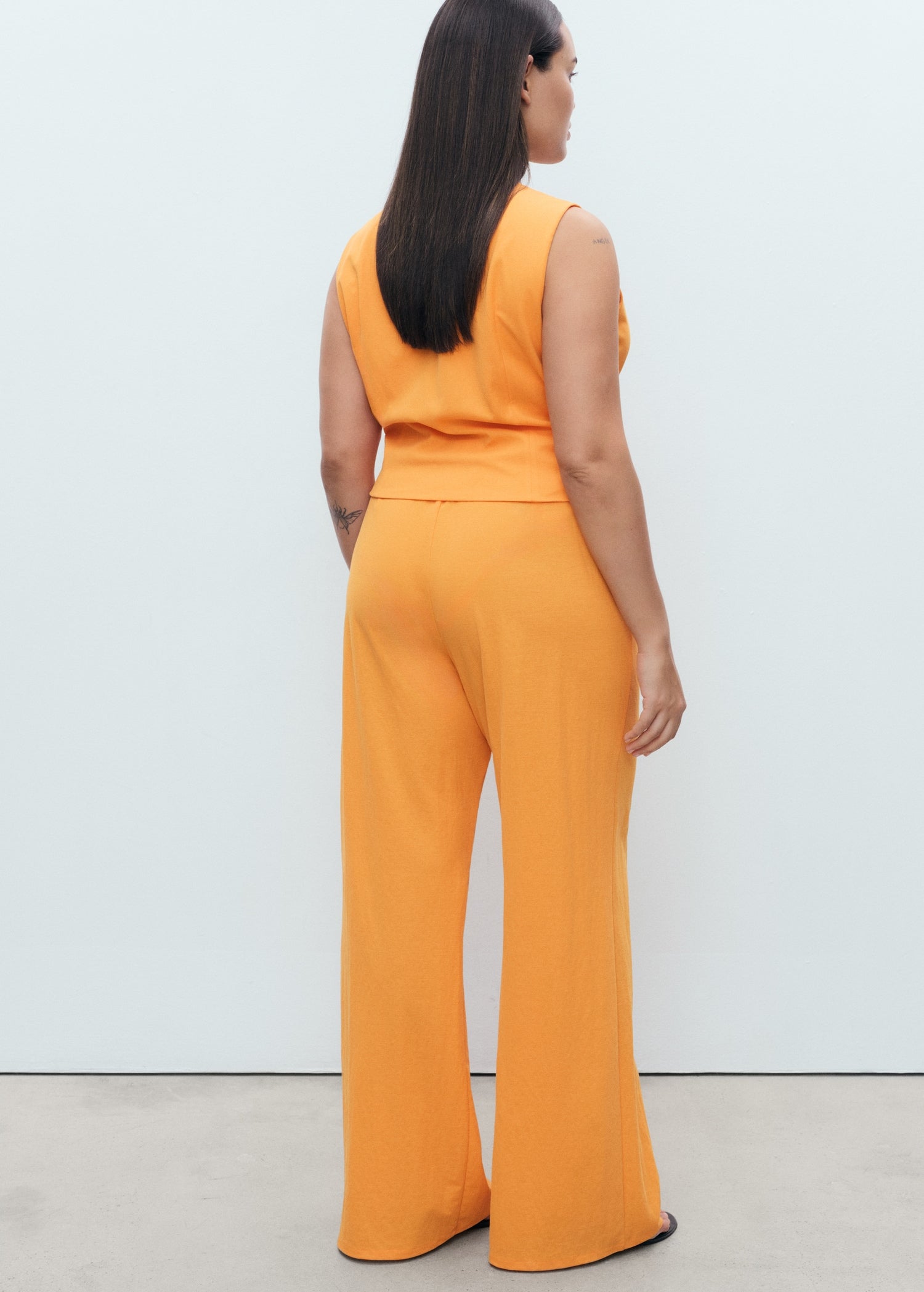 Mango trousers evans in Orange - D4