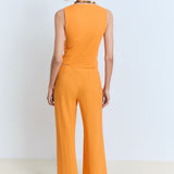 Mango trousers evans in Orange - R