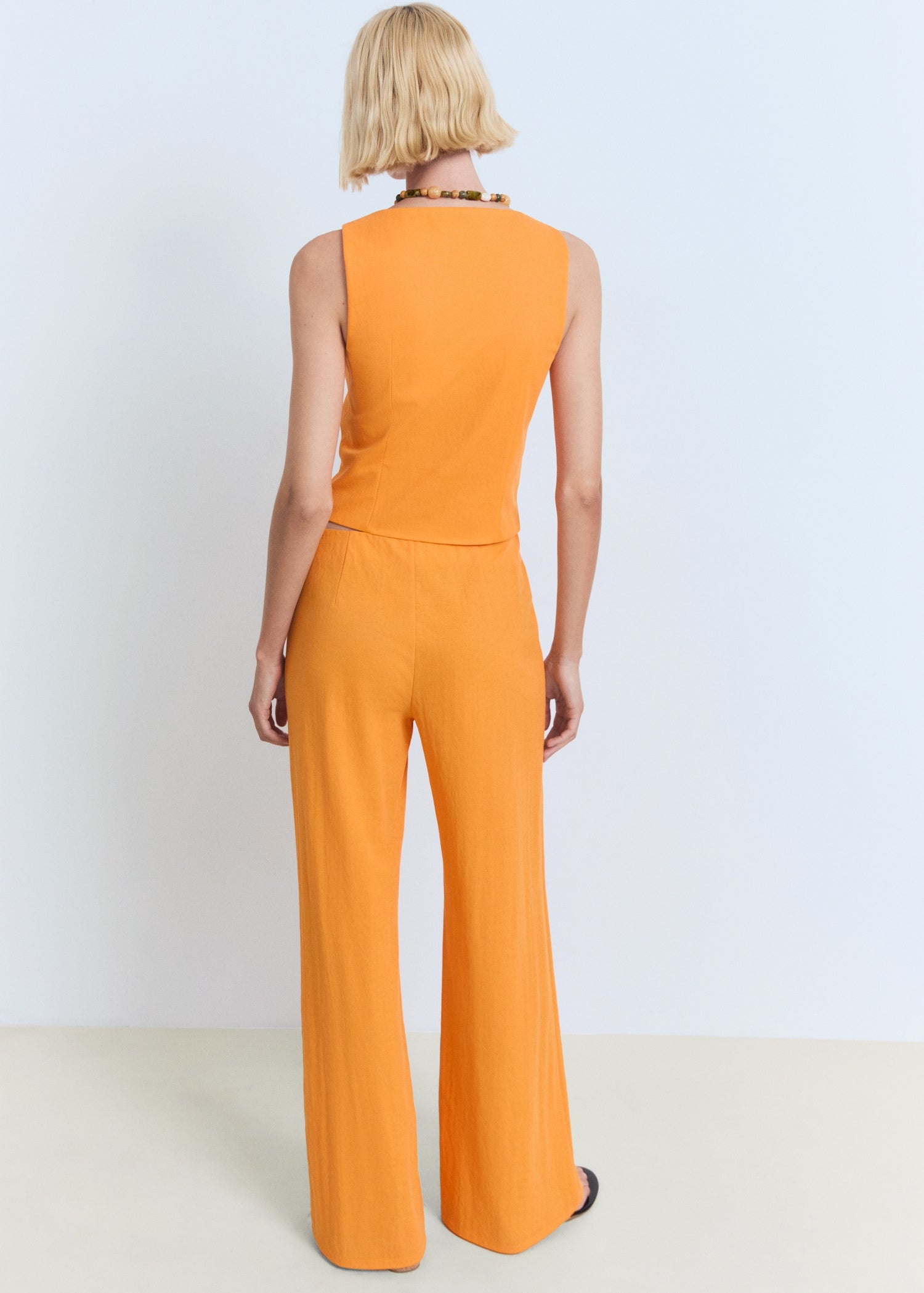 Mango trousers evans in Orange - R