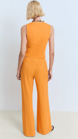 Mango trousers evans in Orange - R