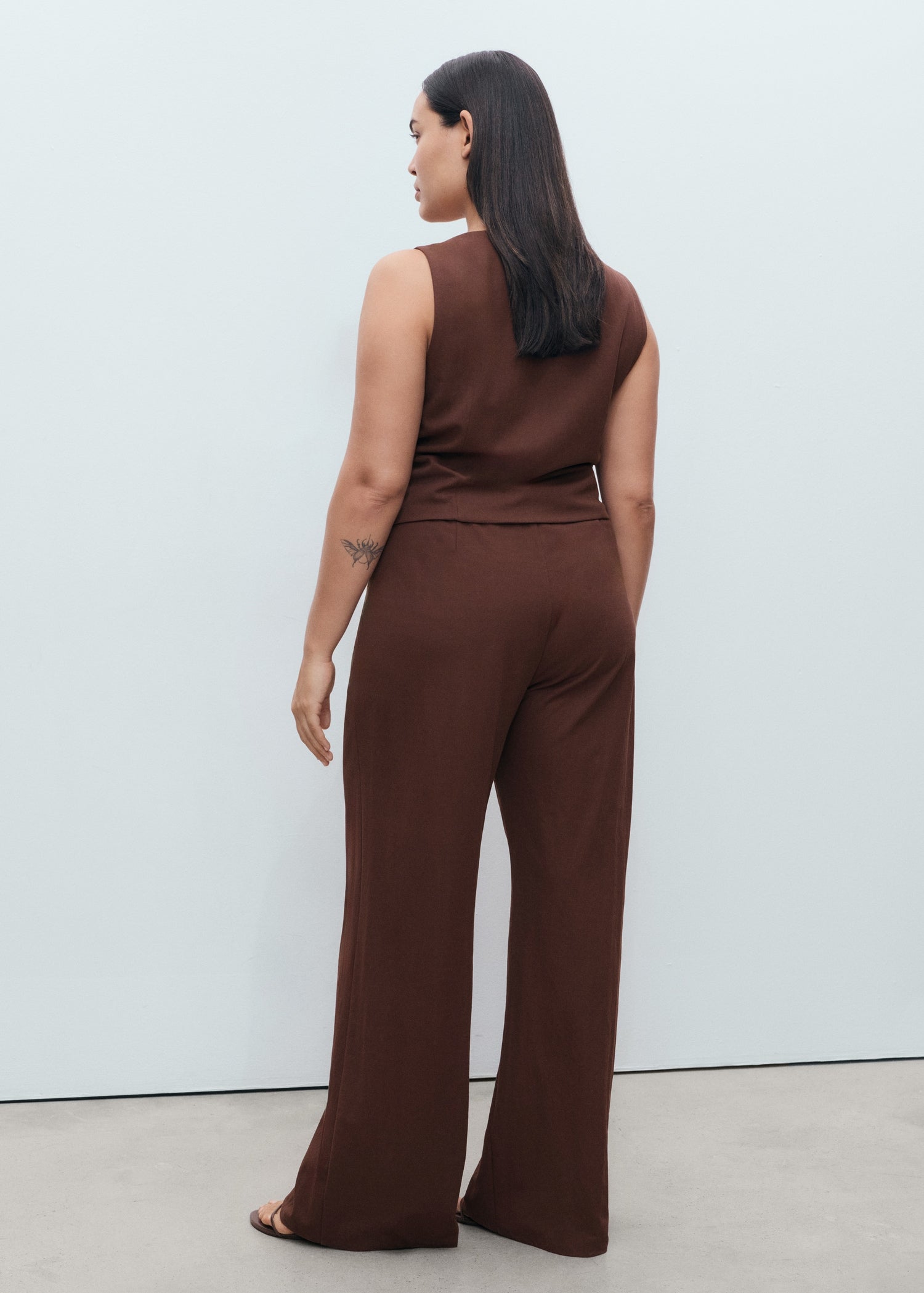 Mango trousers evans in Chocolate - D4