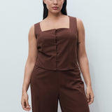 Mango trousers evans in Chocolate - D5