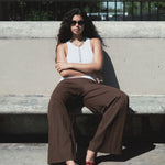 Mango trousers evans in Chocolate - D6