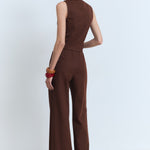 Mango trousers evans in Chocolate - R