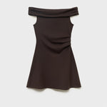 Mango dress cocoa in Brown - B