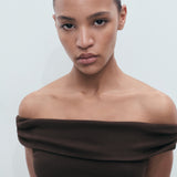 Mango dress cocoa in Brown - D1