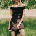 Mango dress cocoa in Brown - D6