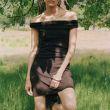 Mango dress cocoa in Brown - D6