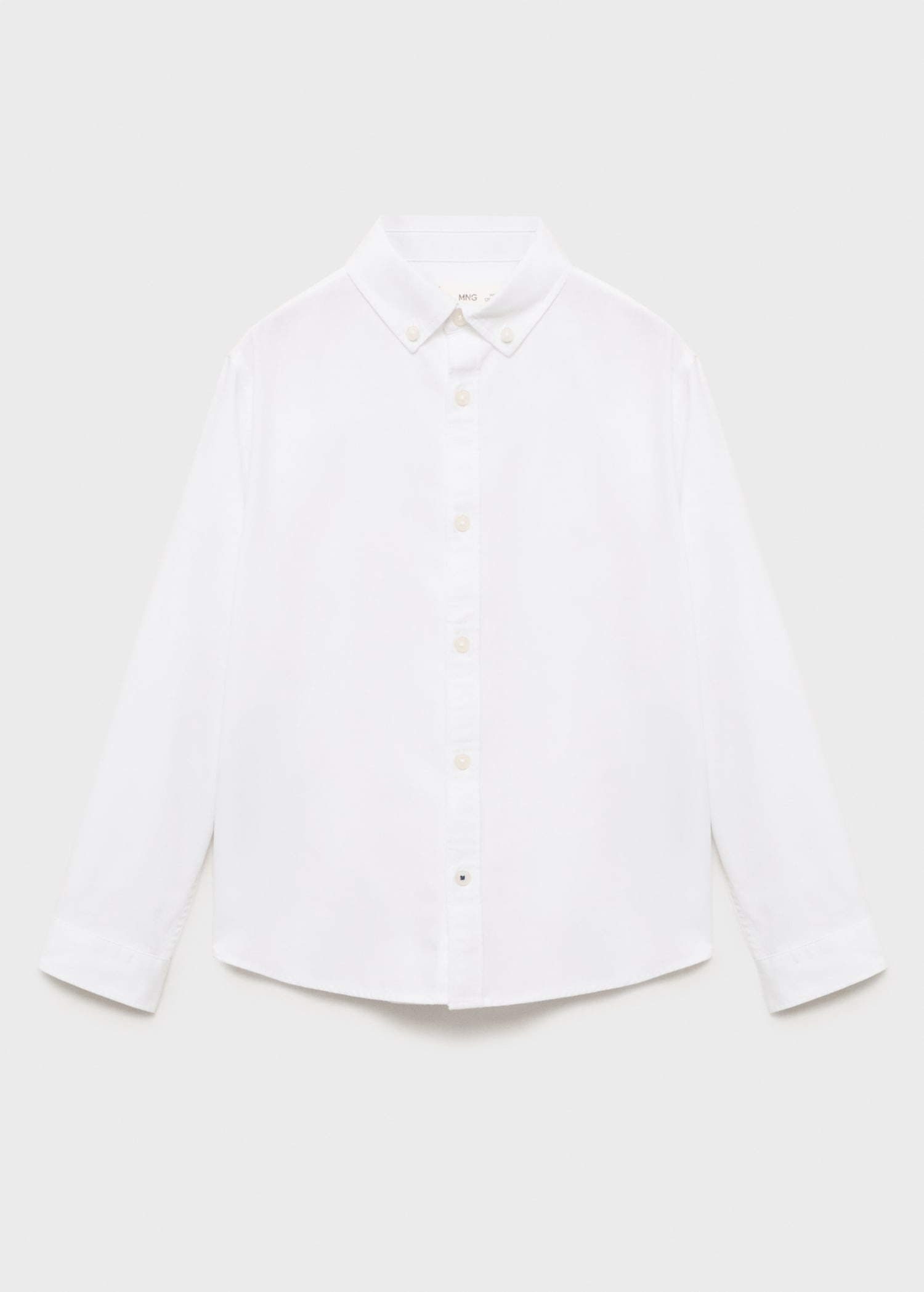 Mango shirt oxford in White - B