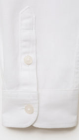 Mango shirt oxford in White - D0