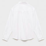Mango shirt oxford in White - R