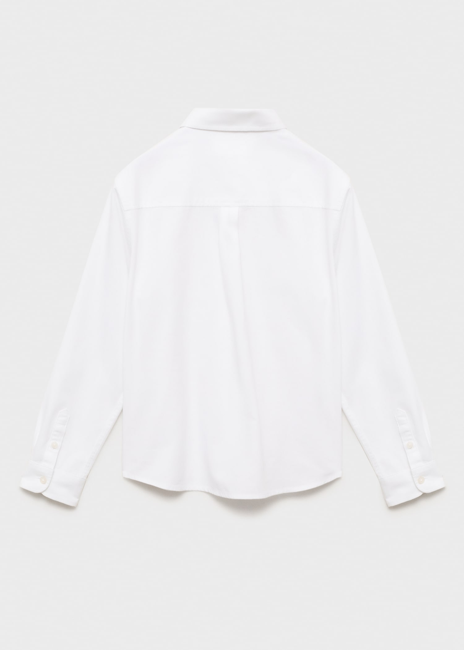 Mango shirt oxford in White - R