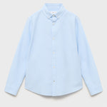 Mango shirt oxford in Sky Blue - B