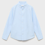 Mango shirt oxford in Sky Blue - B