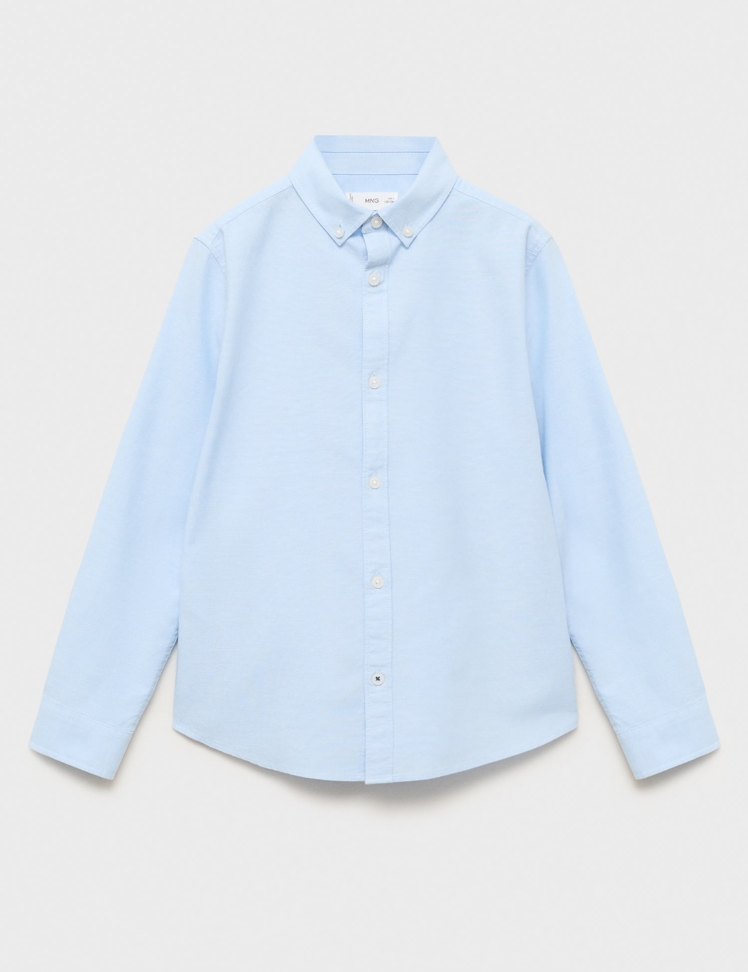 Mango shirt oxford in Sky Blue - B
