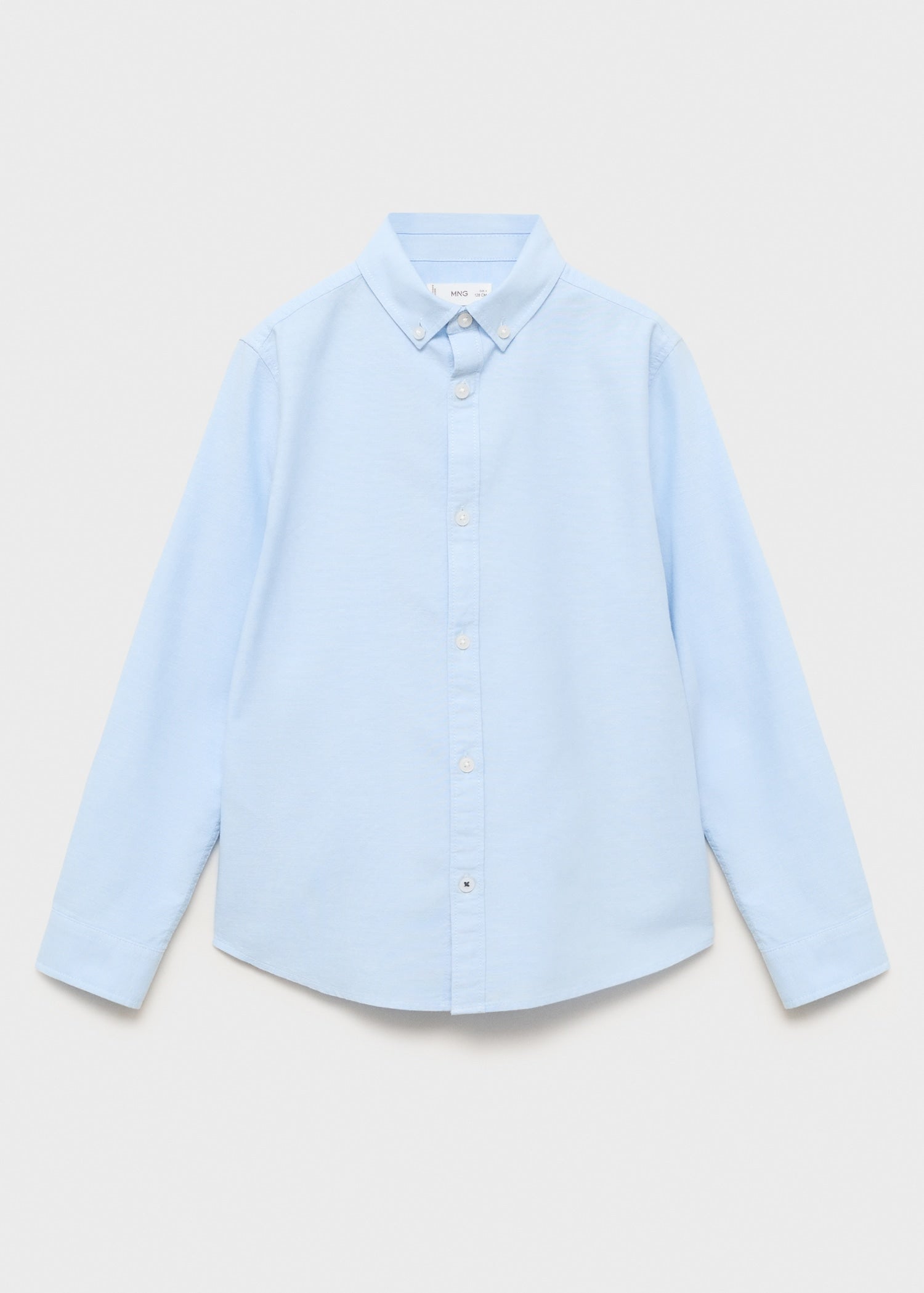 Mango shirt oxford in Sky Blue - B