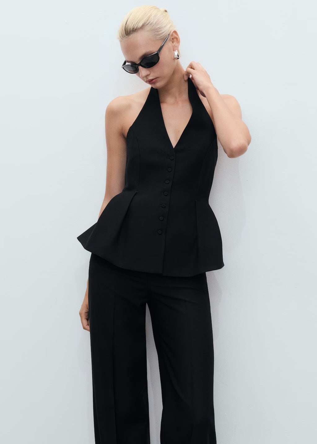 Mango vest miso in Black
