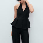 Mango vest miso in Black
