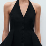 Mango vest miso in Black - D6