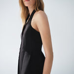 Mango vest miso in Black - D7