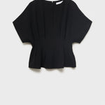Mango blouse peplum in Black - B