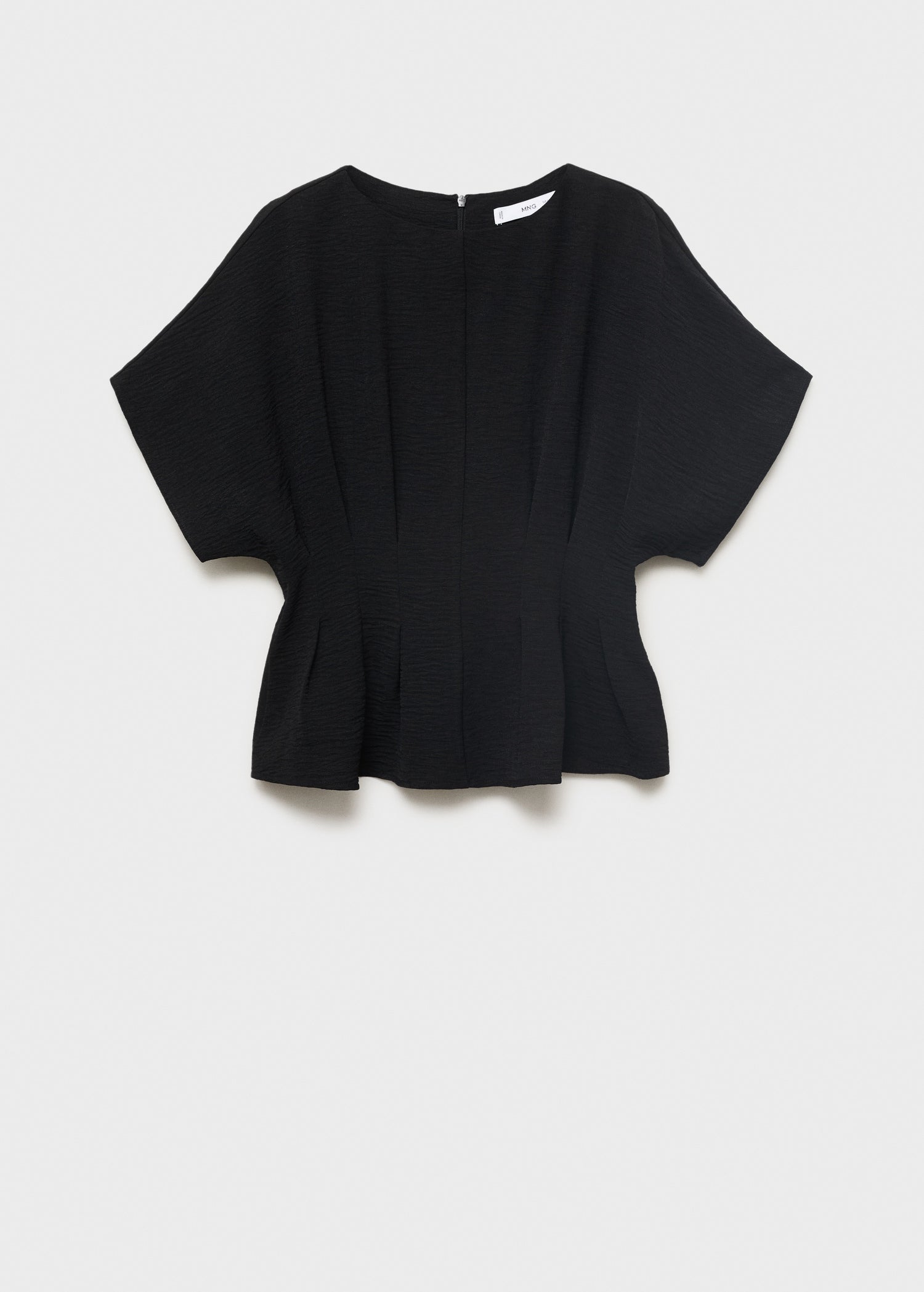 Mango blouse peplum in Black - B