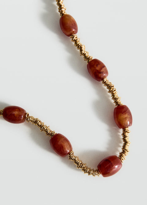 Mango necklace catrina in gold