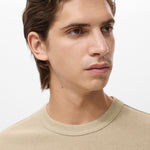 Mango t-shirt gare in Beige - D1