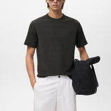 Mango t-shirt gare in Anthracite