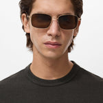 Mango t-shirt gare in Anthracite - D1