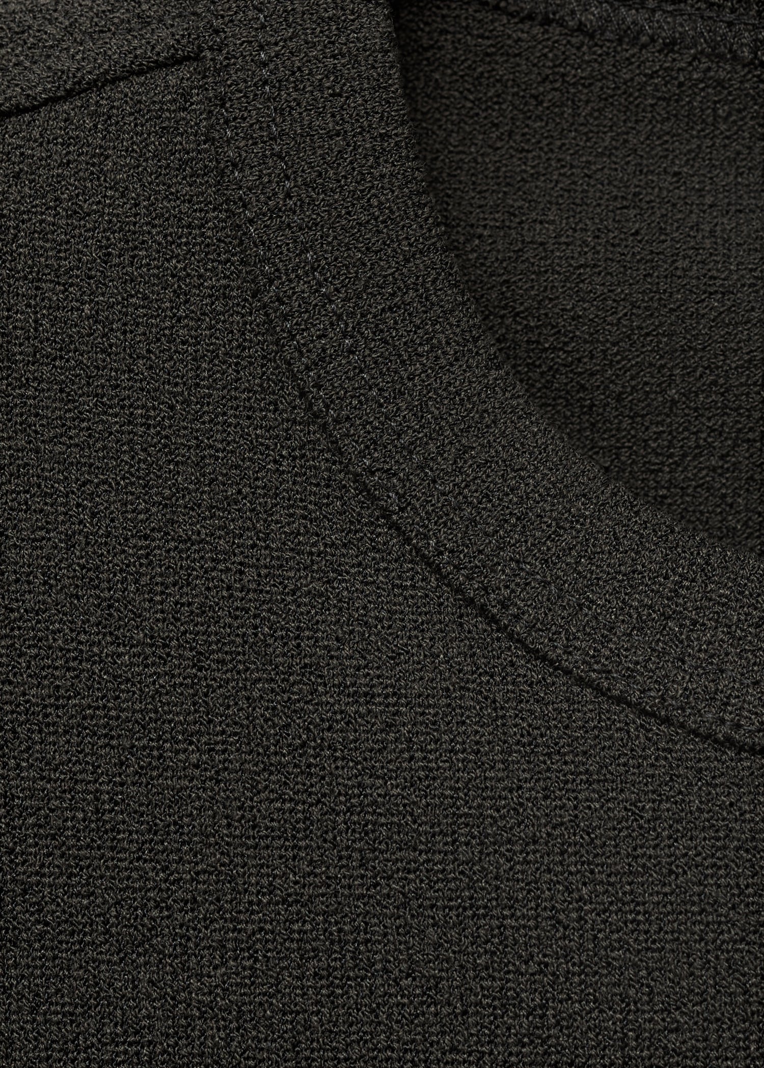 Mango t-shirt gare in Anthracite - D8