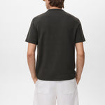 Mango t-shirt gare in Anthracite - R