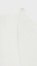 Mango sweater orquidea in White - D0