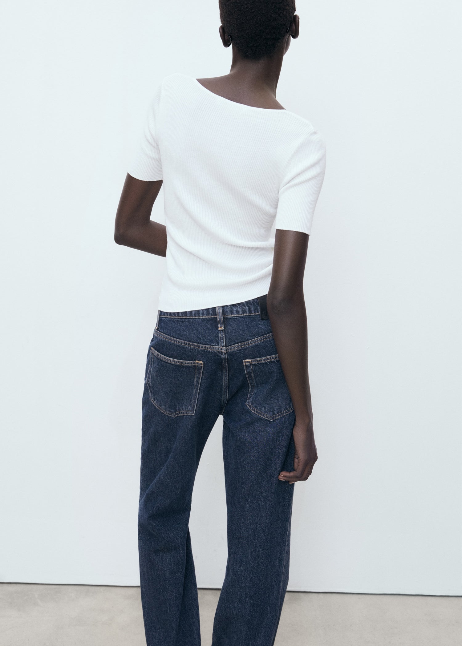 Mango sweater orquidea in White - R