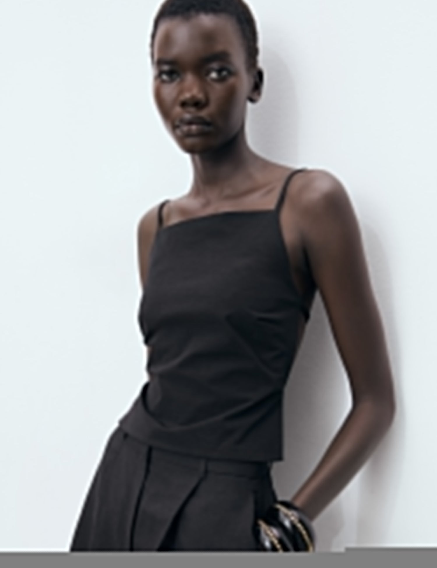 Mango top malena in Black