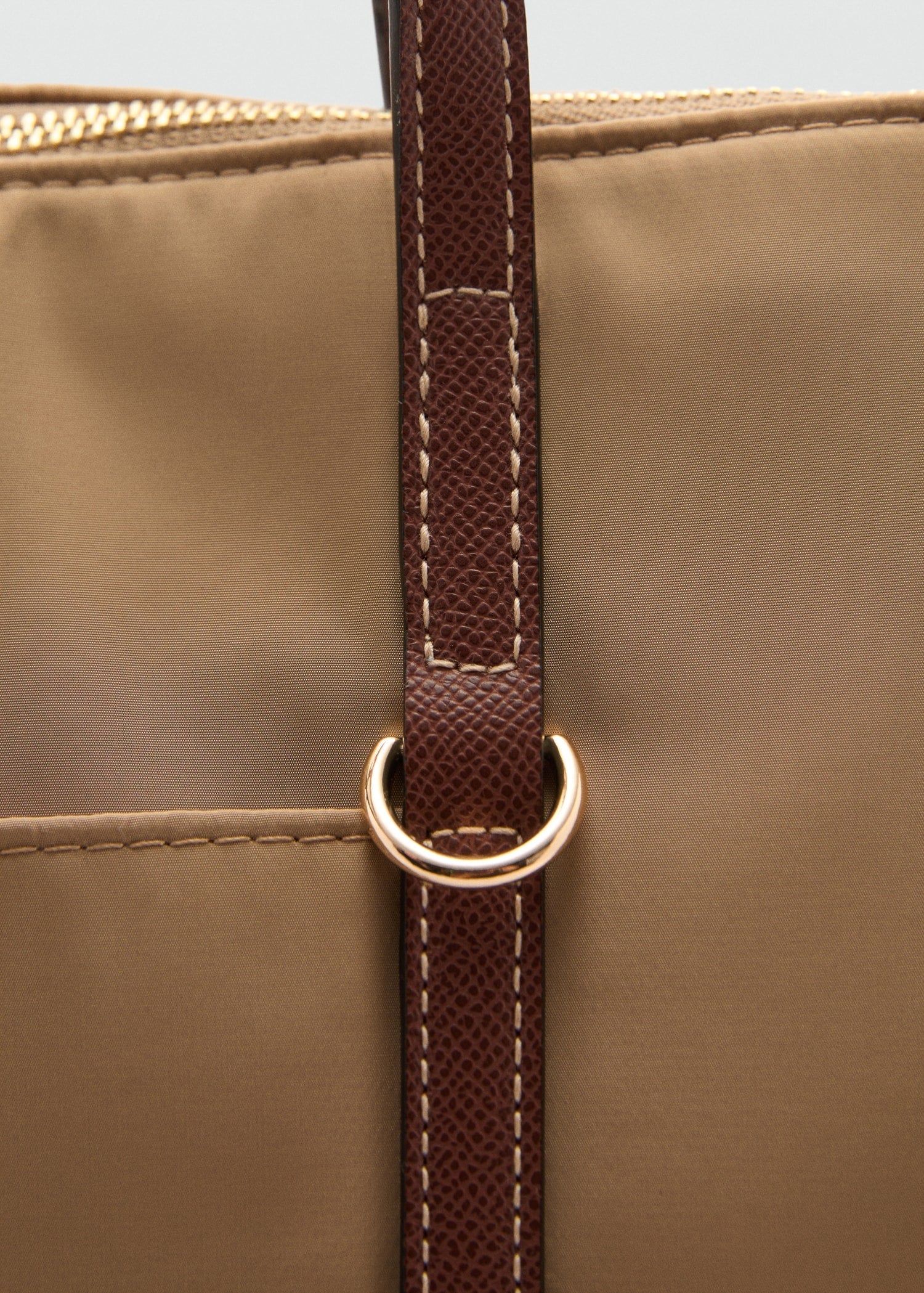 Mango totes bag cobalt in Beige - D1