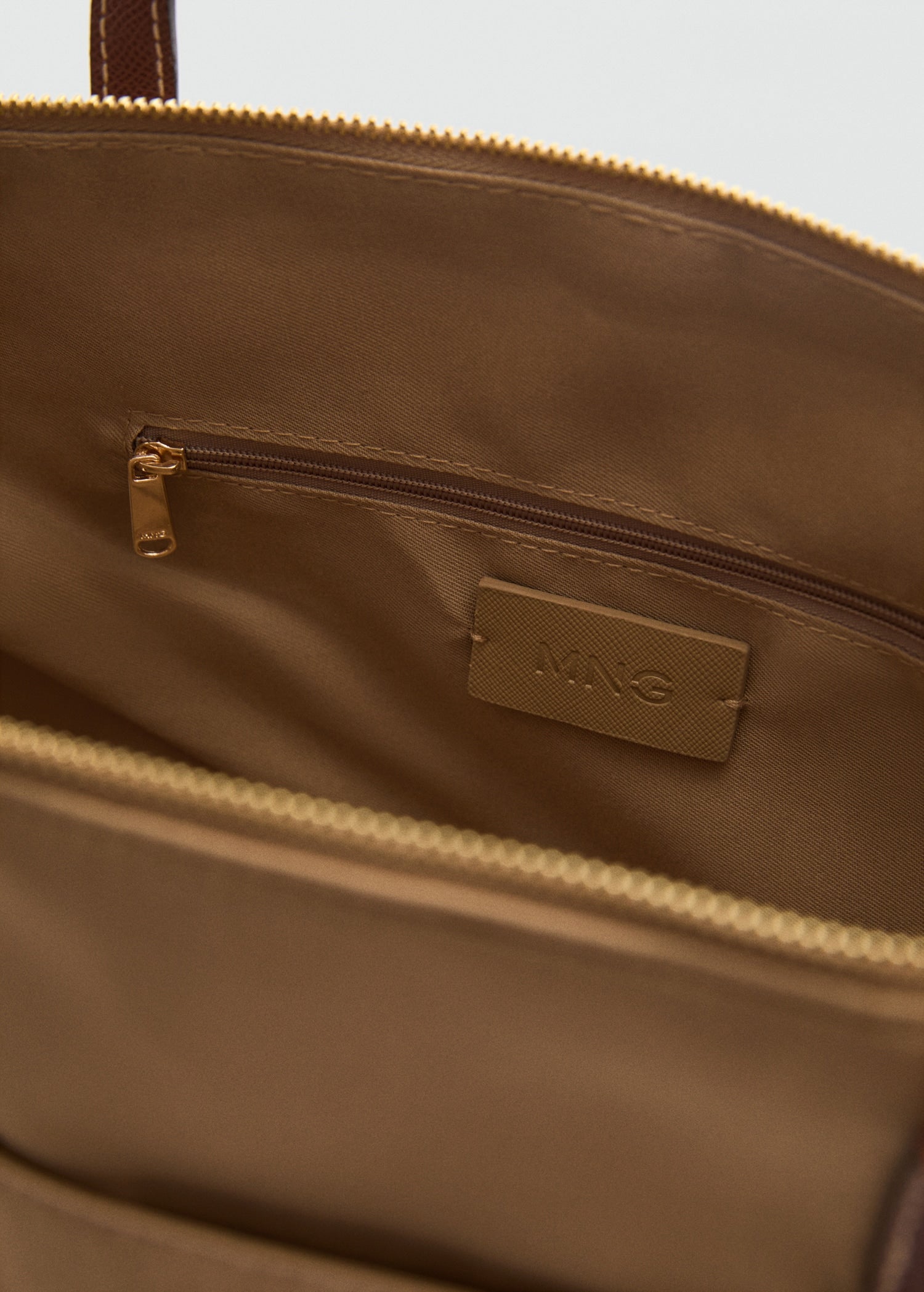 Mango totes bag cobalt in Beige - D2