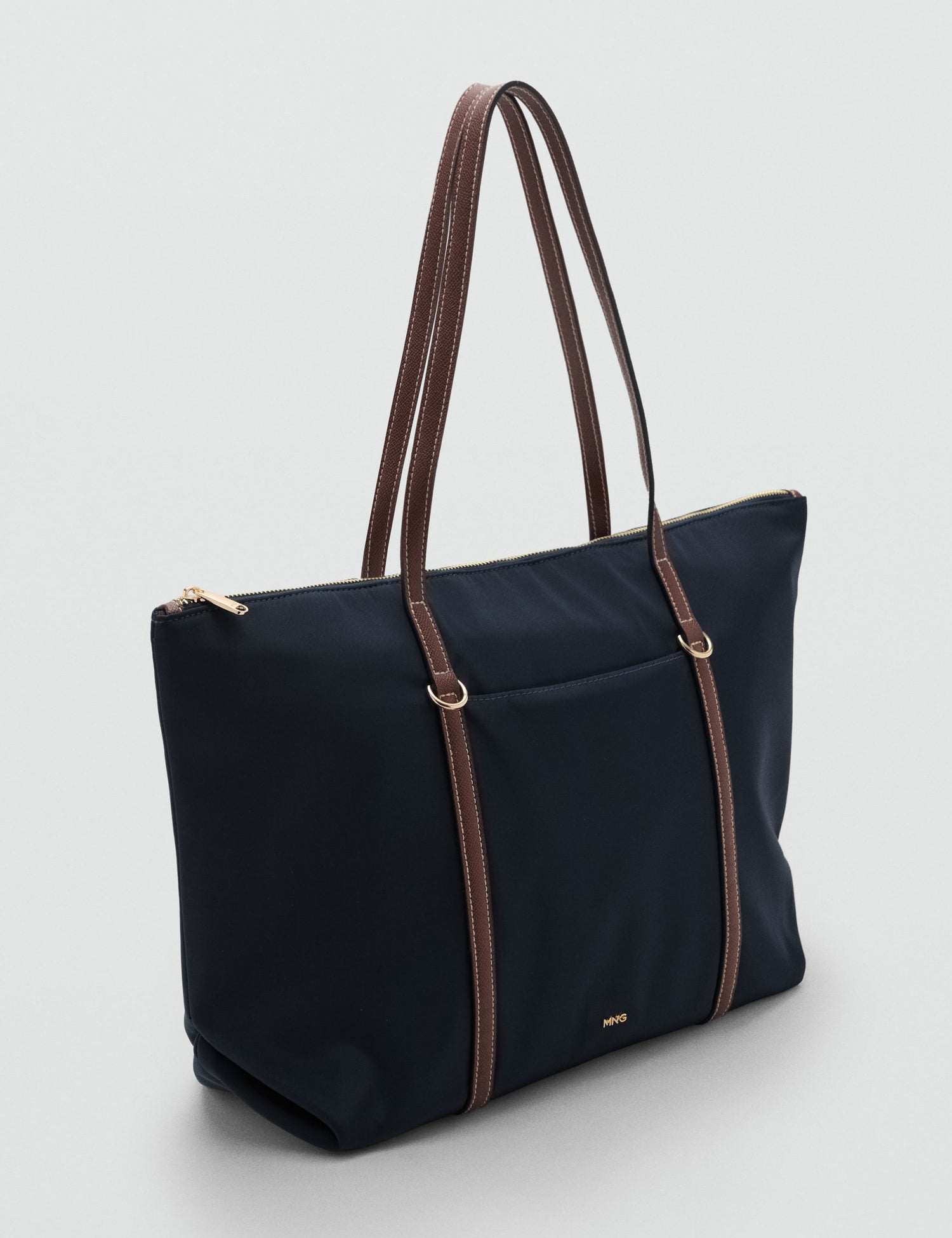 Mango totes bag cobalt in Navy