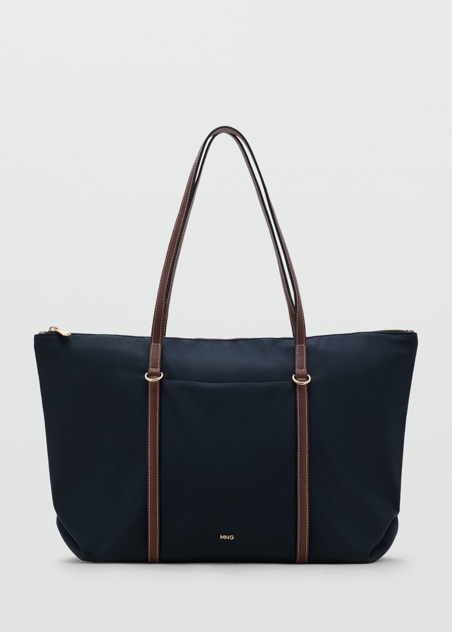 Mango totes bag cobalt in Navy - B