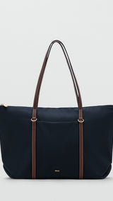 Mango totes bag cobalt in Navy - B