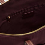 Mango totes bag cobalt in Burgundy - D2