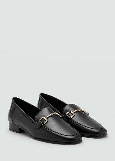 Mango shoes house1 in black