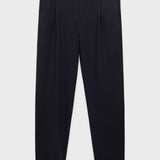 Mango trousers light in Navy Blue - B