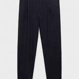 Mango trousers light in Navy Blue - B