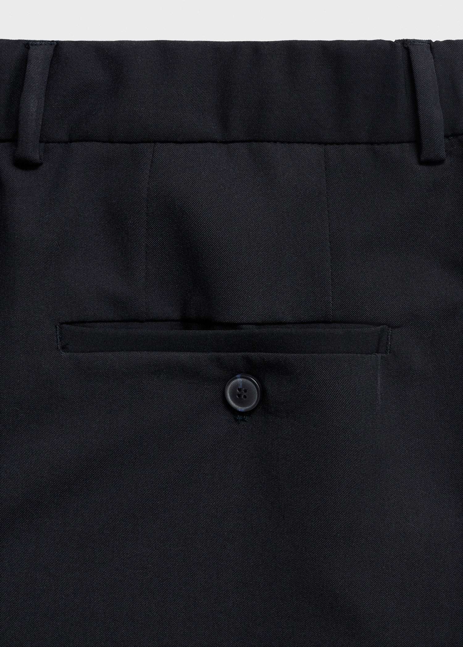 Mango trousers light in Navy Blue - D0