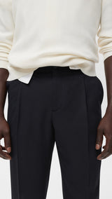 Mango trousers light in Navy Blue - D1