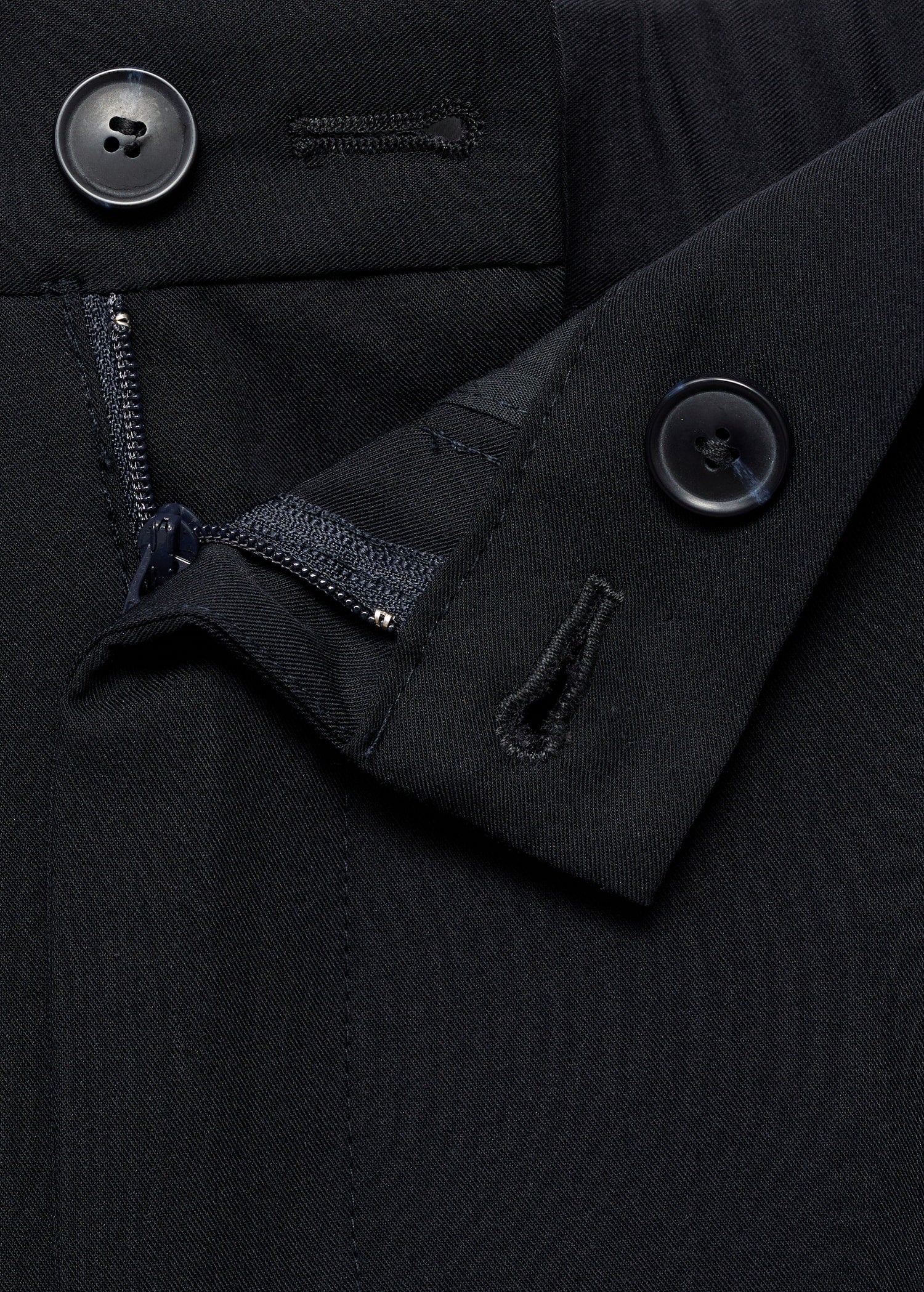 Mango trousers light in Navy Blue - D8