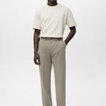 Mango trousers light in Mink - 99999999_01